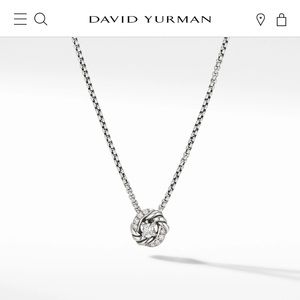 David Yurman Infinity Pendant Necklace